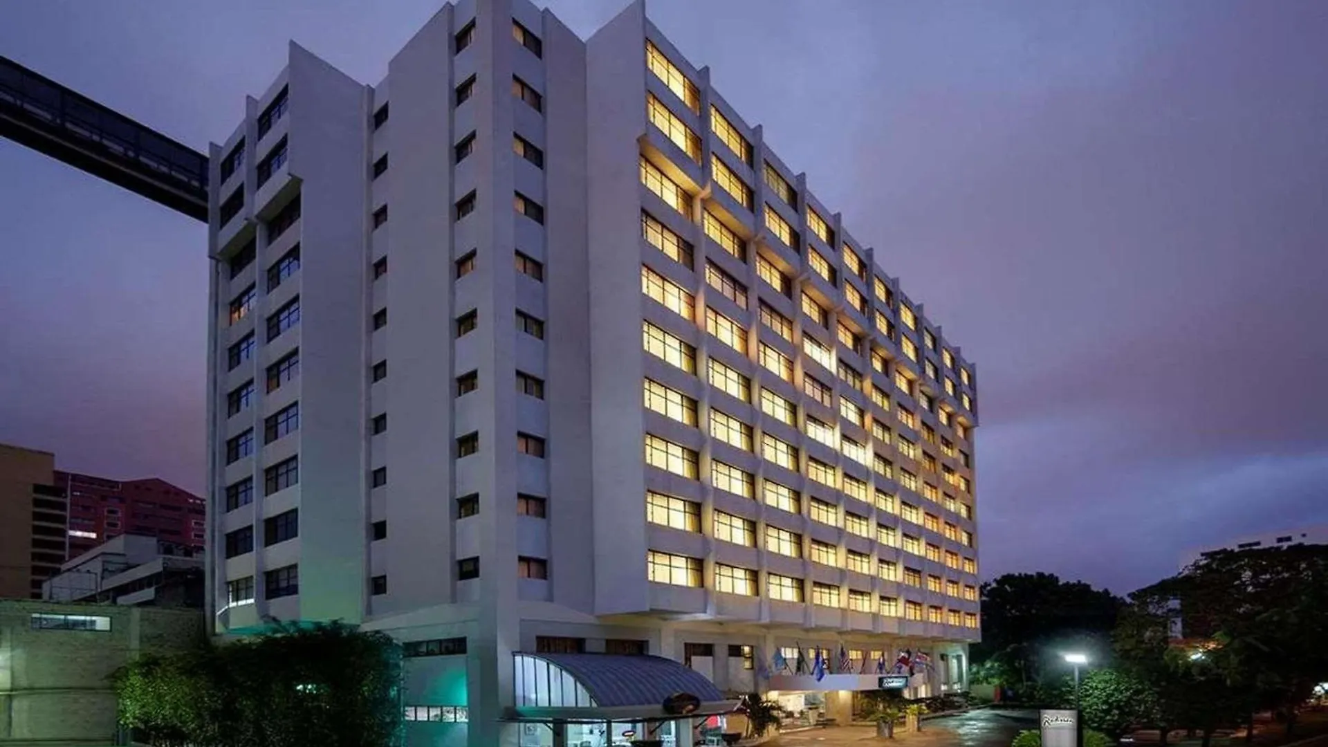 Radisson Hotel Santo Domingo location